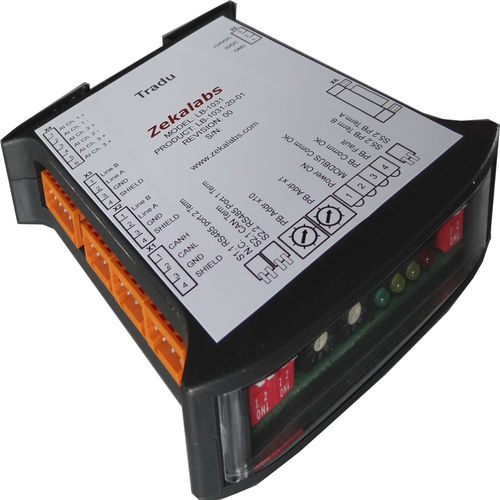Communication bridge module - Tradu - Zekalabs LTD - industrial / Modbus RTU / PROFIBUS