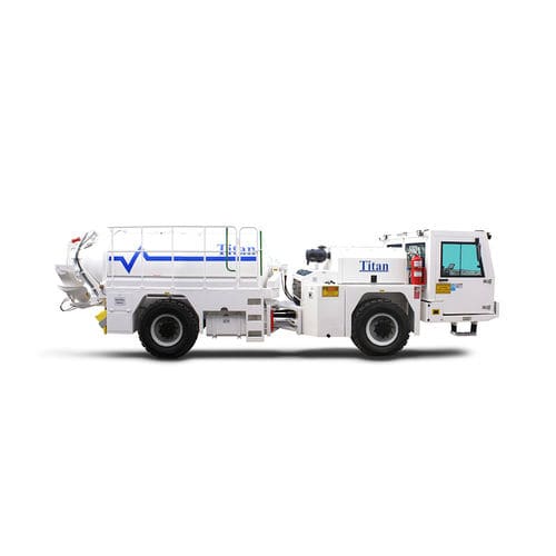 Underground mining mixer truck - BYM4.5  - Titan Makina Ltd. Sti. - diesel