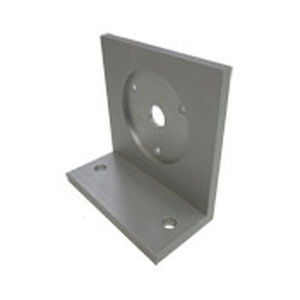 Support flange - AMI Elektronik - stainless steel / through-hole / square