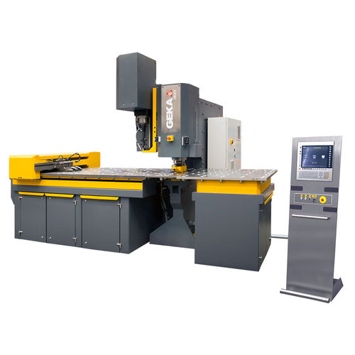 CNC ironworker - Paxy series - GEKA - hydraulic / sheet metal / punching