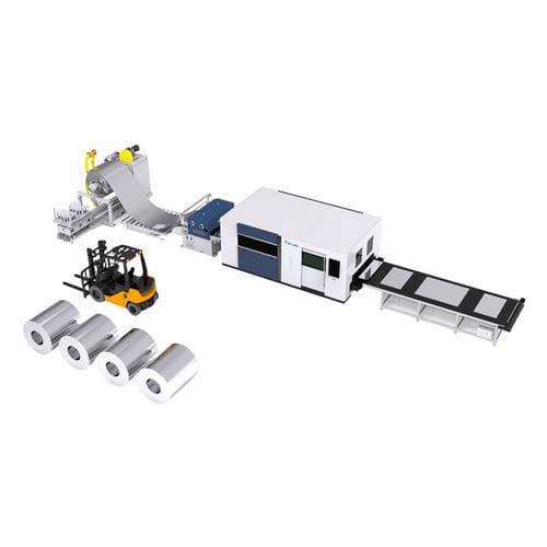 Fiber laser cutting machine - LINECUT® Series  - Accurl Machine Tools - for metal / sheet metal / coil