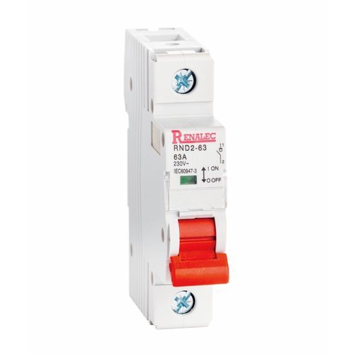 Manual isolator switch - RND2-63 - WENZHOU RENA ELECTRIC CO.,LTD - low-voltage / single-pole / 4-pole