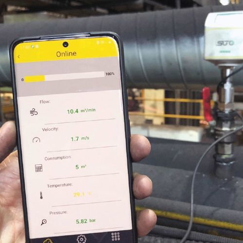 Configurator mobile app - S4C-FS - SUTO iTEC GmbH - parameterization / data acquisition / monitoring
