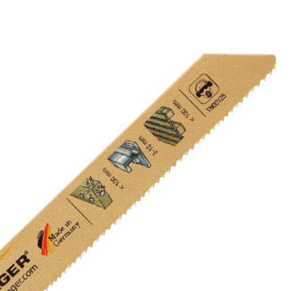 Reciprocating saw blade - L204S - DIAGER - bi-metal / for steel / for non-ferrous metals