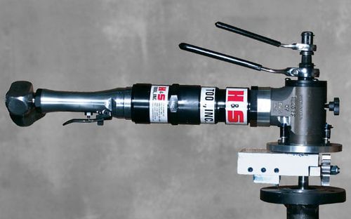 Portable flange facer - BF - CLIMAX - pneumatic