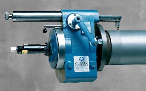 Manual lathe - PL3000 - CLIMAX - horizontal / portable / for shaft machining