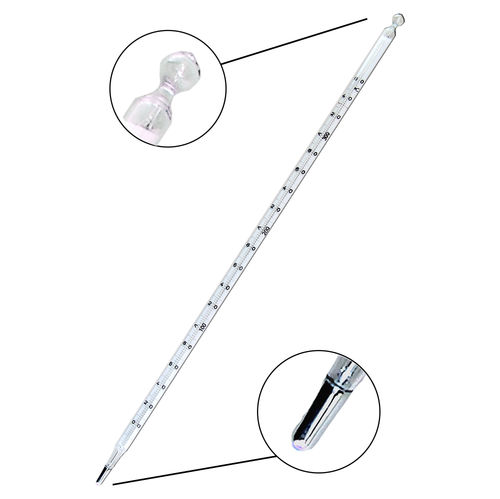 Analog thermometer - F0201R360C2/340x8,5B  - GESA TERMOMETROS - industrial / laboratory / for industrial refrigeration