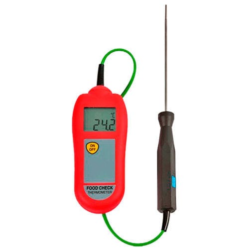 Probe thermometer - 221 series - GESA TERMOMETROS - with LCD display / for food / stainless steel