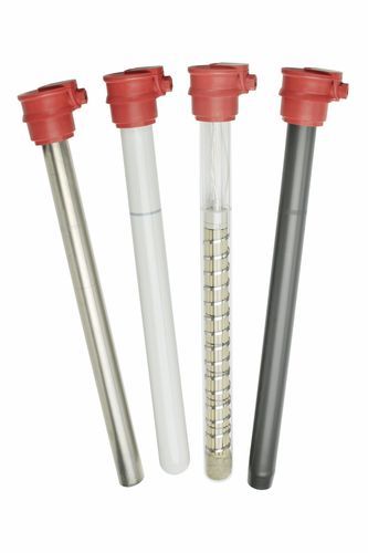 Removable immersion heater - Rotkappe® - Galvatek - stainless steel / PTFE / titanium