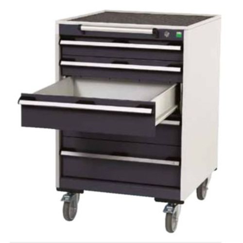 Storage cabinet - 404 series - bott - on casters / with drawer / metal