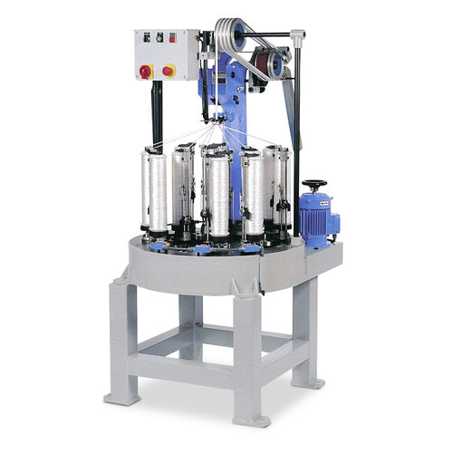 Solid rope braiding machine - 12/154 - TALLERES RATERA SA - for wires / vertical / circular