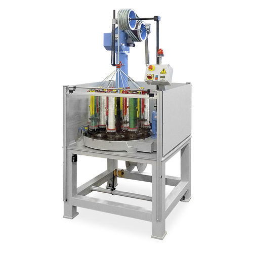 Sailing rope braiding machine - 16/160 - TALLERES RATERA SA - for braided wire / vertical / circular