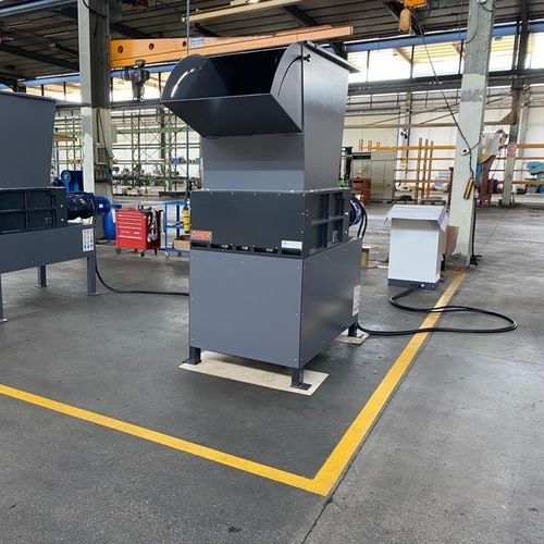Primary shredder - PLUTO series - OMER ECOLOGY - four shaft / for wood / paper