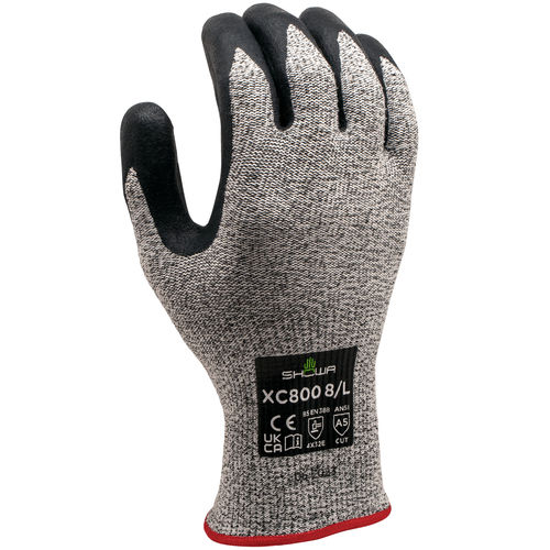 Work glove - XC800 - SHOWA - for the automotive industry / industrial / construction