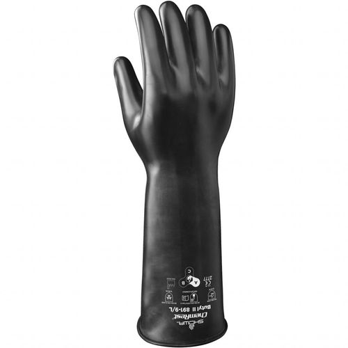 Work glove - 891 - SHOWA - industrial / for the chemical industry / mechanical protection