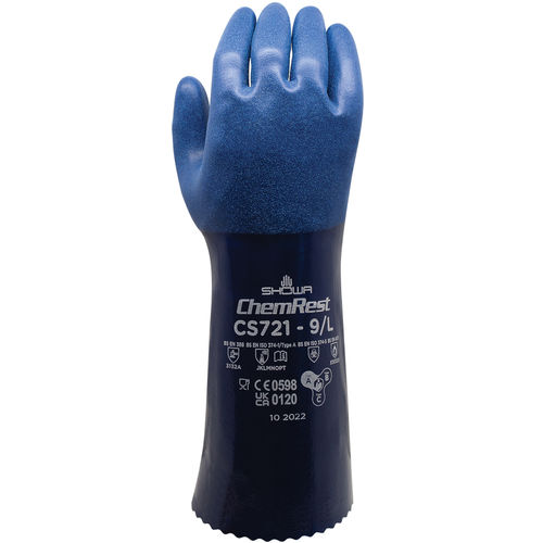 Work glove - CS721 - SHOWA - for the food industry / industrial / for the chemical industry