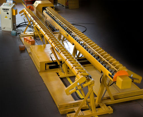 Electric bending machine - Twinbend - Oscam - concrete reinforcement / PLC-controlled / twin-head