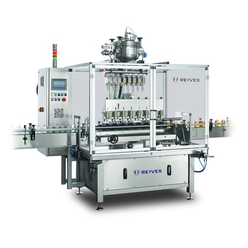 Automatic filling machine - MLF-08-FM - Rejves Machinery S.r.l - bottle / for food products / fruit juice