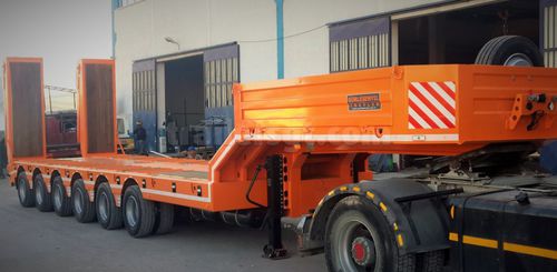 Platform semi-trailer - Gt Semi Trailers - low-loader / construction / 6-axle