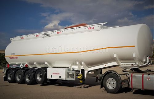 Semi-tanker semi-trailer - Gt Semi Trailers - for fuel / 3-axle / 4-axle