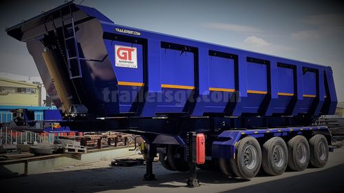 Dump semi-trailer - Gt Semi Trailers - construction / 3-axle / 4-axle