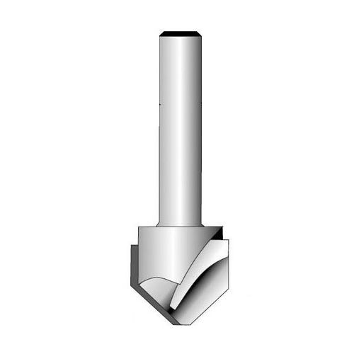 Solid milling cutter - VHM ALUCOBOND - Seron - router / for composites / conical