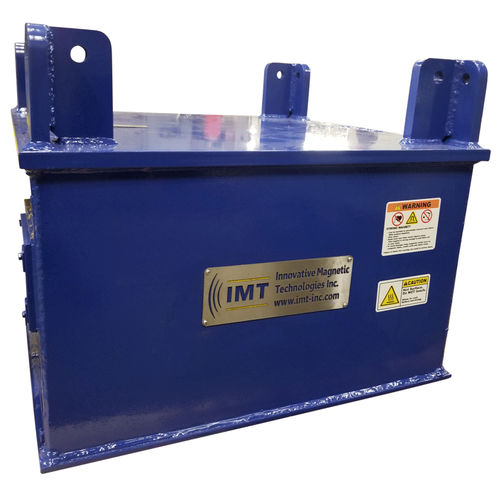 Metal separator - Innovative Magnetic Technologies Inc. - electromagnetic / process / suspended