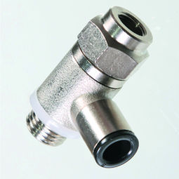 Compressed air check valve - ipso 048 - ITV - DIN / threaded / throttle