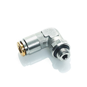Pneumatic fitting - HDS 022 - ITV - threaded / push-in / elbow