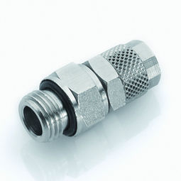 Hydraulic fitting - 301 dz - ITV - pneumatic / screw-in / ISO