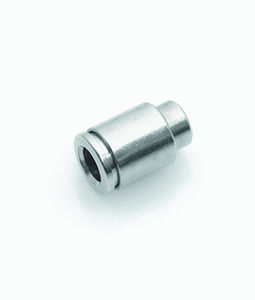 Round plug - ipso 044 - ITV - non-threaded / nickel-plated brass / stainless steel