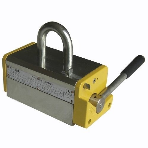 Manually switched permanent lifting magnet - NL-1320B  - Armstrong Magnetics Inc. - handling / for flat and cylindrical loads / for sheet steel