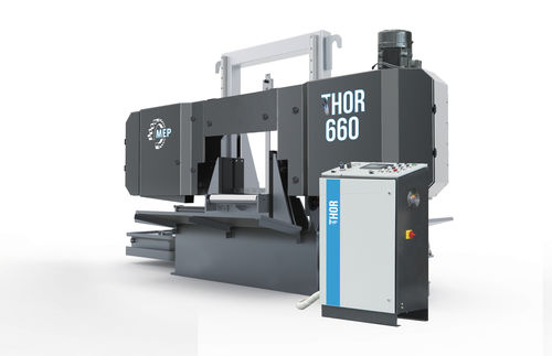 Band sawing machine - THOR 660 - MEP - horizontal / for aluminum / for steel
