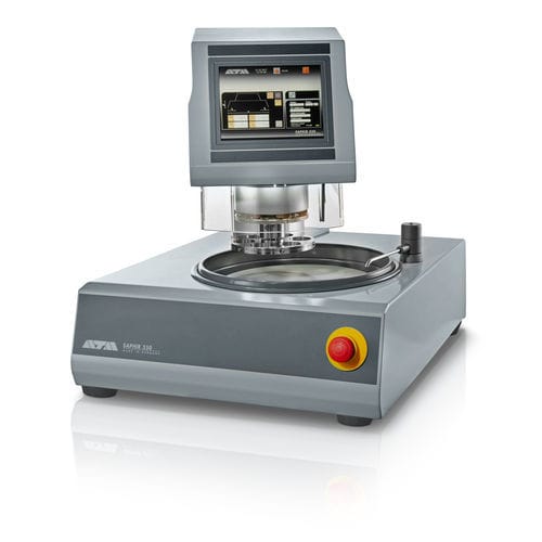 Metalographic laboratory polishing grinder - SAPHIR 550  - QATM - bench / electric / pneumatic