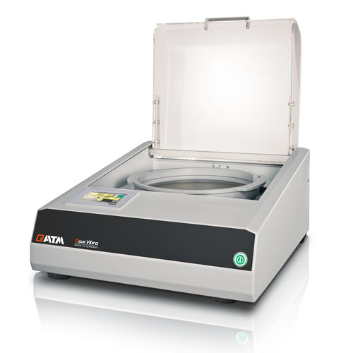 Bench polishing grinder - QPOL VIBRO - QATM - electric / industrial / automatic