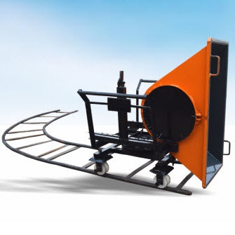 Transport trolley - SAFARI RTS - Safari Construction Equipments Private Limited - metal / rail-mounted