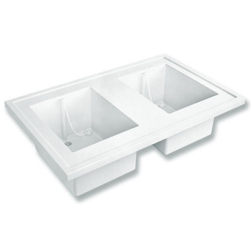 Laboratory bench with sink - TOP1275W543 series - PLASTIFER - weighing