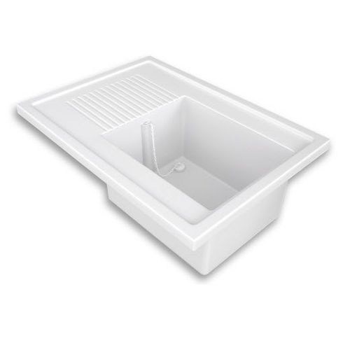 Laboratory sink - WKT9065W - PLASTIFER - hygienic