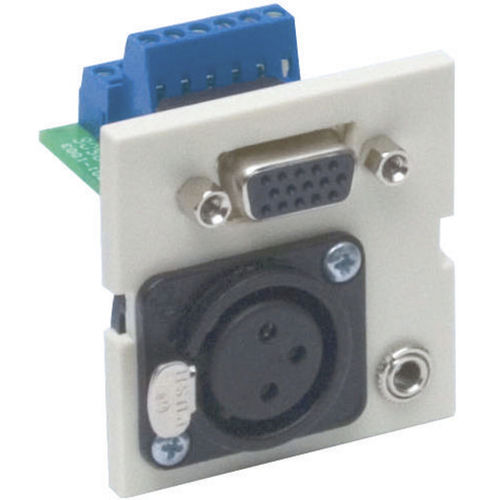 Audio/video connector - IM153X2OW - Bryant - jack / XLR / rectangular