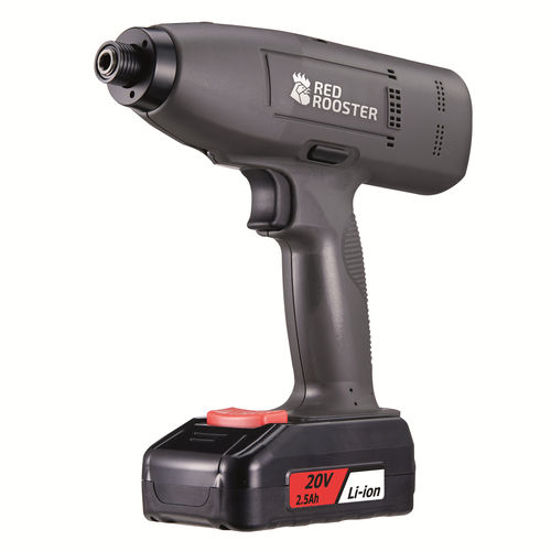 Electric screwdriver with shut-off clutch - RED ROOSTER RRI-BS series - Rami Yokota B.V. - cordless / pistol / brushless