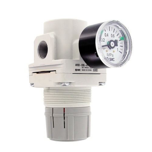 Compressed air pressure regulator - SMC AR series - Rami Yokota B.V. - piston / single-stage / industrial