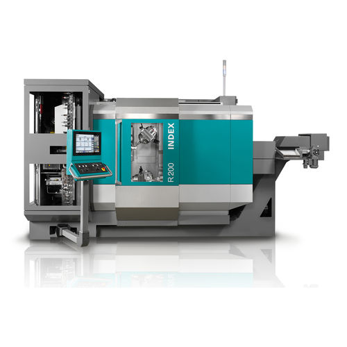 CNC milling-turning center - R200 - INDEX FRANCE - horizontal / 5-axis / high-productivity