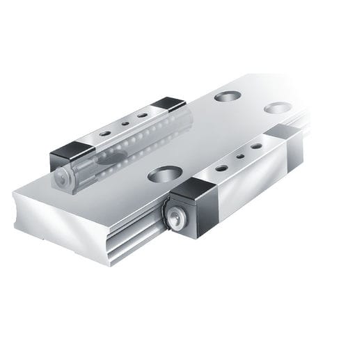 Linear guide with ball bearing - KUVS1 series - Schaeffler Technologies AG & Co. KG - steel / aluminum