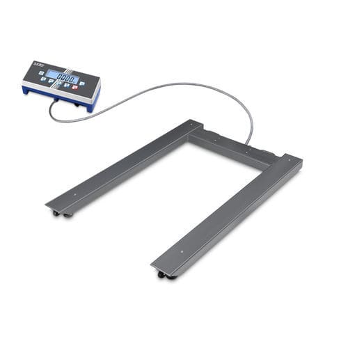 Steel pallet scale - UID 600K-1M - KERN & SOHN - with separate indicator / heavy-duty / mobile