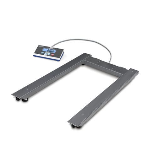 Pallet scale with separate indicator - UIB 1.5T-4 - KERN & SOHN - heavy-duty / mobile