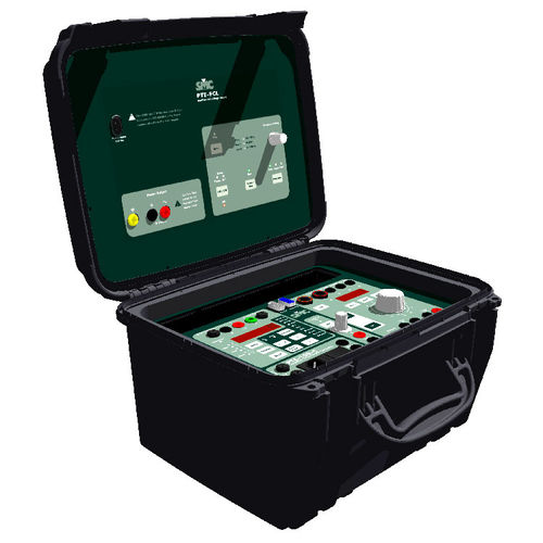 Current testing device - PTE-100-C Plus  - EUROSMC - voltage / manual / relay