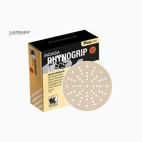 Aluminum oxide abrasive - RHYNOGRIP PLUS LINE - INDASA - paper / resin
