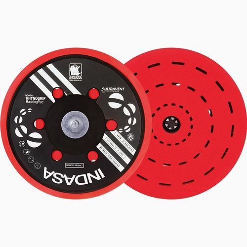 Rubber abrasive disc - RHYNOGRIP  - INDASA - sanding / quick-change