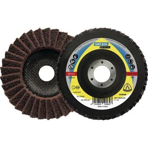 Stainless steel flap disc - SMT 800 - KLINGSPOR - finishing