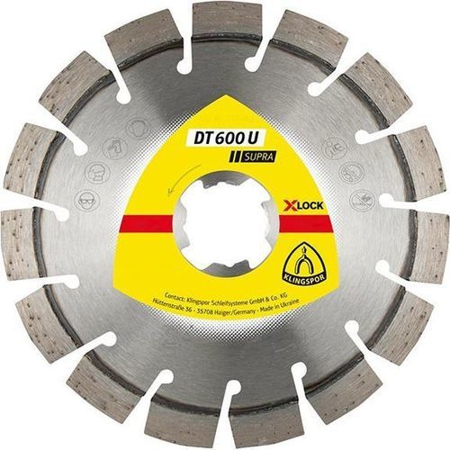 Metal cutting disc - DT600U - KLINGSPOR - for angle grinder
